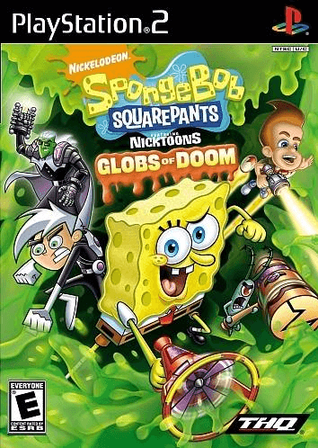 SpongeBob SquarePants featuring Nicktoons: Globs of Doom - PS2 - Sony PlayStation 2 - Packshot SpongeBob SquarePants featuring Nicktoons: Globs of Doom - PS2 - Sony PlayStation 2 - Packshots