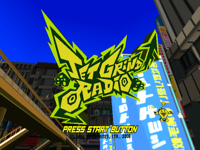 Jet Set Radio - DREAMCAST - Sega Dreamcast - Title Jet Set Radio - DREAMCAST - Sega Dreamcast - Titles