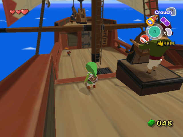 The Legend of Zelda: The Wind Waker - GAMECUBE - Nintendo GameCube - Ingame The Legend of Zelda: The Wind Waker - GAMECUBE - Nintendo GameCube - Ingames