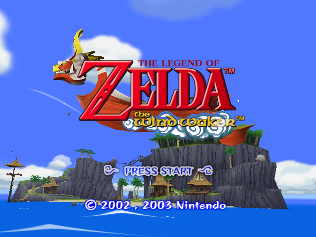 The Legend of Zelda: The Wind Waker - GAMECUBE - Nintendo GameCube - Title The Legend of Zelda: The Wind Waker - GAMECUBE - Nintendo GameCube - Titles