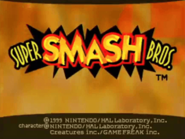Super Smash Bros. - N64 - Nintendo 64 - Title Super Smash Bros. - N64 - Nintendo 64 - Titles