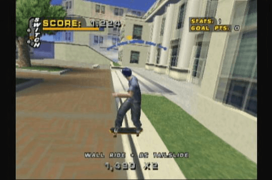 Tony Hawk's Pro Skater 4 - PS - Sony PlayStation - Ingame Tony Hawk's Pro Skater 4 - PS - Sony PlayStation - Ingames