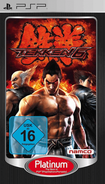 Tekken 6 - PSP - Sony PlayStation Portable - Packshot Tekken 6 - PSP - Sony PlayStation Portable - Packshots