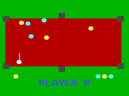 Electronic Billiards - ODYSSEY2 - Magnavox Odyssey² - Ingame Electronic Billiards - ODYSSEY2 - Magnavox Odyssey² - Ingames
