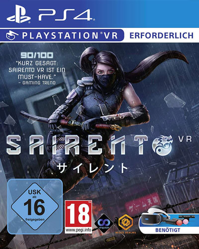 Sairento VR - PS4 - Sony PlayStation 4 - Packshot Sairento VR - PS4 - Sony PlayStation 4 - Packshots