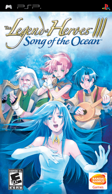 The Legend of Heroes III: Song of the Ocean - PSP - Sony PlayStation Portable - Packshot The Legend of Heroes III: Song of the Ocean - PSP - Sony PlayStation Portable - Packshots