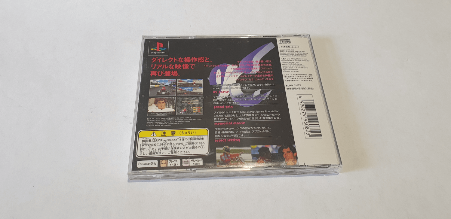 Buy Ayrton Senna Kart Duel 2 for Sony PlayStation | retroplace