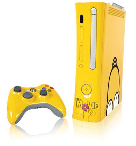 Schön gelb und sehr selten: Die Simpsons Limited Edition XBox 360