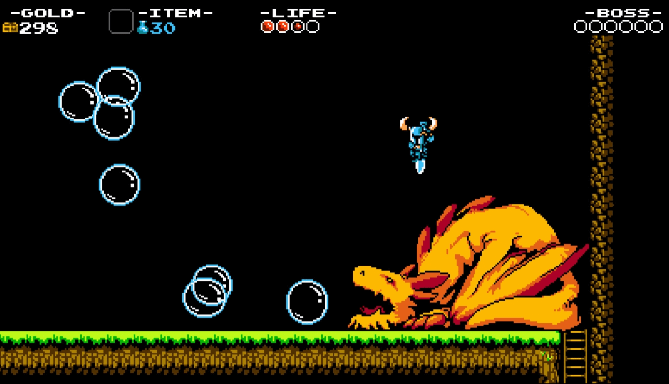 Shovel Knight vermischt gekonnt 8 und 16 Bit Stilelemente