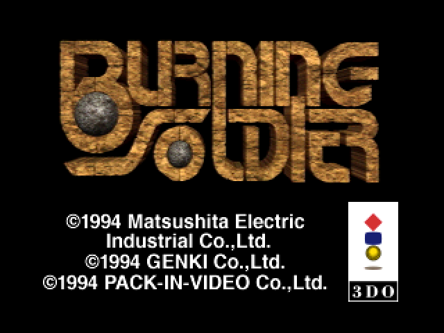 Burning Soldier - 3DO - 3DO Interactive Multiplayer - Titles