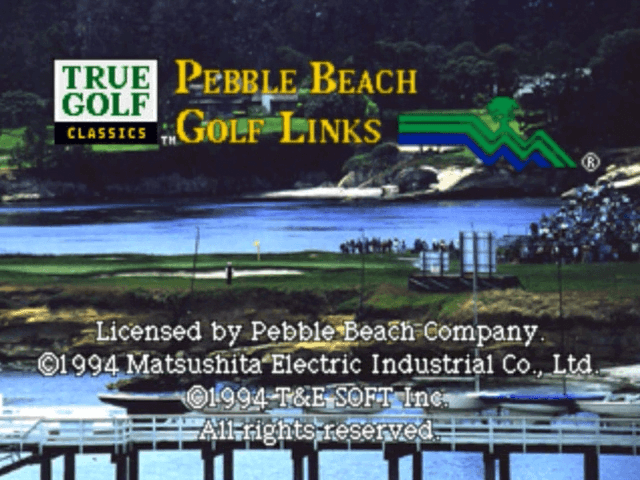 Pebble Beach Golf Links - 3DO - 3DO Interactive Multiplayer - Titles