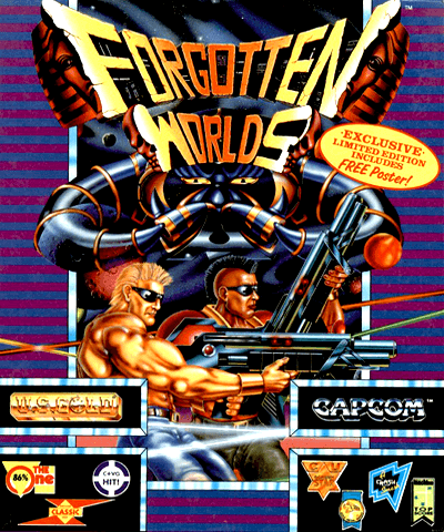 Forgotten Worlds - AMIGA - Commodore Amiga - Packshots