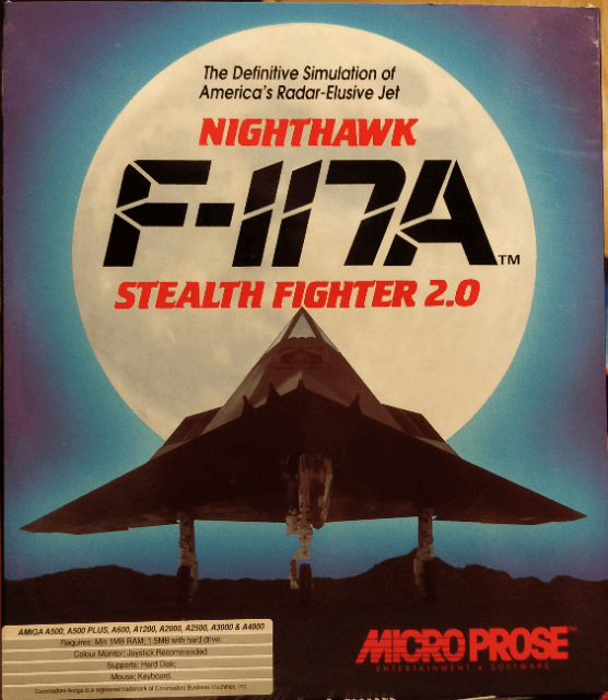 Buy Nighthawk F117A Stealth Fighter 2.0 for AMIGA retroplace