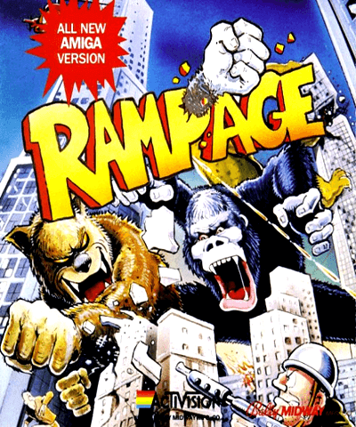 Rampage - AMIGA - Commodore Amiga - Packshots