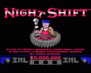 Night Shift - AMIGA - Commodore Amiga - Titles