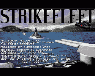 Strike Fleet - AMIGA - Commodore Amiga - Titles