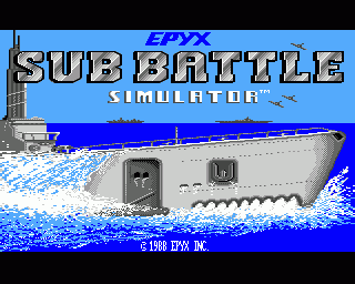 Sub Battle Simulator - AMIGA - Commodore Amiga - Titles