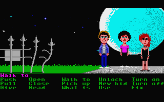 Maniac Mansion - AST - Atari ST - Ingames