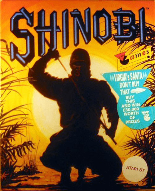 Shinobi - AST - Atari ST - Packshots