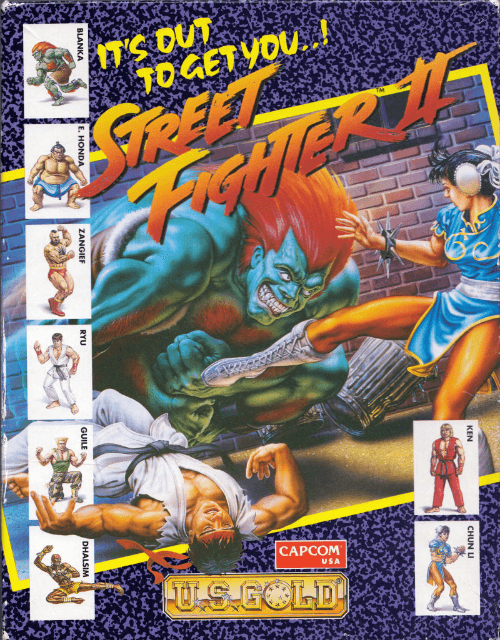 Street Fighter II - AST - Atari ST - Packshots