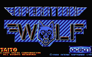 Operation Wolf - AST - Atari ST - Titles