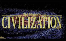 Sid Meier's Civilization - AST - Atari ST - Titles