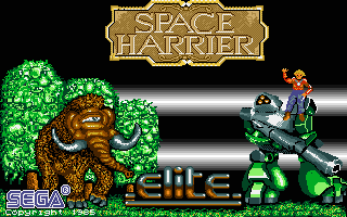 Space Harrier - AST - Atari ST - Titles