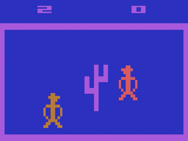 Outlaw - ATARI2600 - Atari 2600 - Ingames