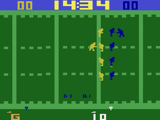 Super Challenge Football - ATARI2600 - Atari 2600 - Ingames
