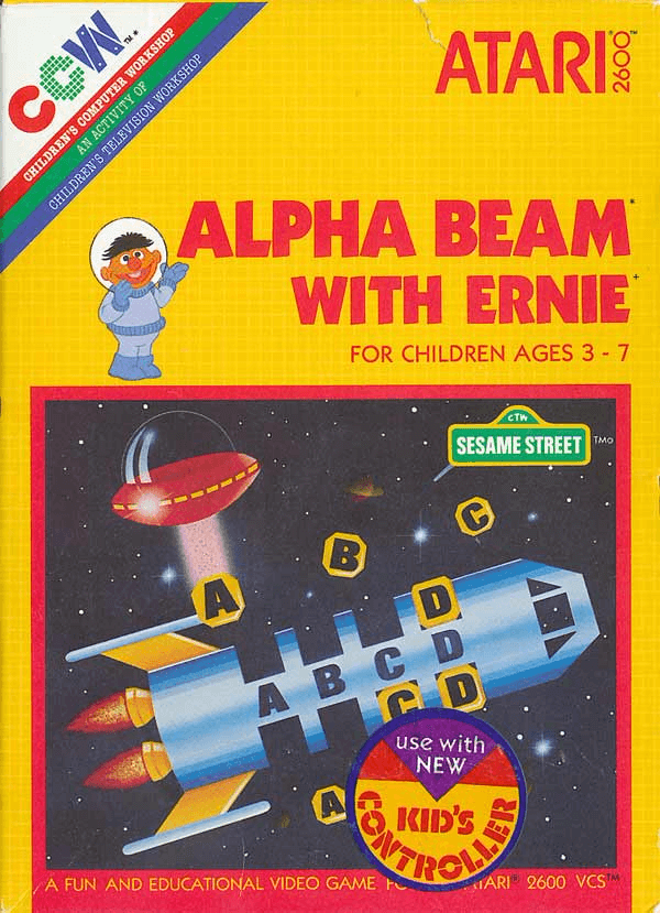 Alpha Beam With Ernie - ATARI2600 - Atari 2600