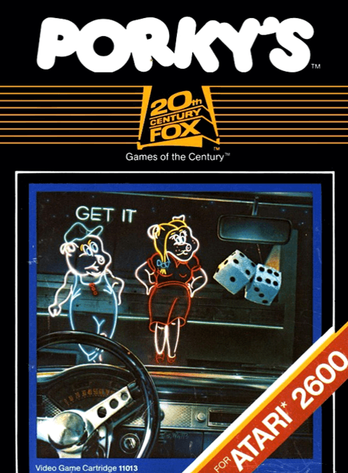 Porky's - ATARI2600 - Atari 2600 - Packshots