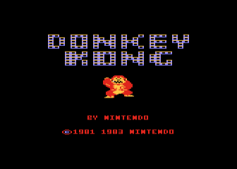 Donkey Kong - ATARI8BIT - Atari 400/800 - Titles