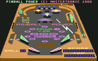 Pinball Power - C64 - Commodore 64 - Ingames