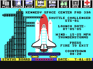 Project: Space Station - C64 - Commodore 64 - Ingames