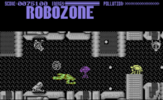 Robozone - C64 - Commodore 64 - Ingames
