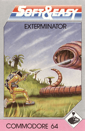 Exterminator - C64 - Commodore 64 - Packshots