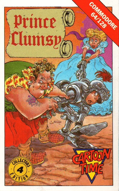 Prince Clumsy - C64 - Commodore 64 - Packshots