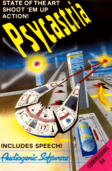 Psycastria - C64 - Commodore 64 - Packshots