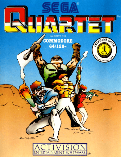 Quartet - C64 - Commodore 64 - Packshots