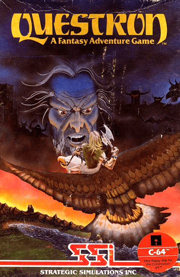 Questron - C64 - Commodore 64 - Packshots