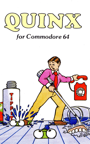 Quinx - C64 - Commodore 64 - Packshots
