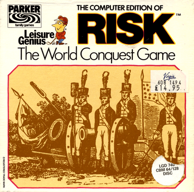 R.I.S.K. - C64 - Commodore 64 - Packshots