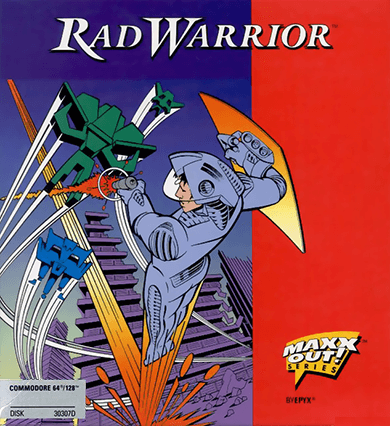 Rad Warrior - C64 - Commodore 64 - Packshots