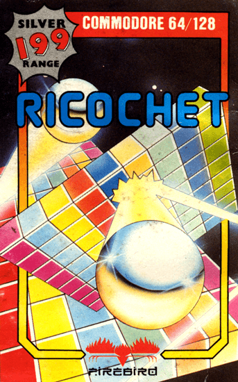 Ricochet - C64 - Commodore 64 - Packshots