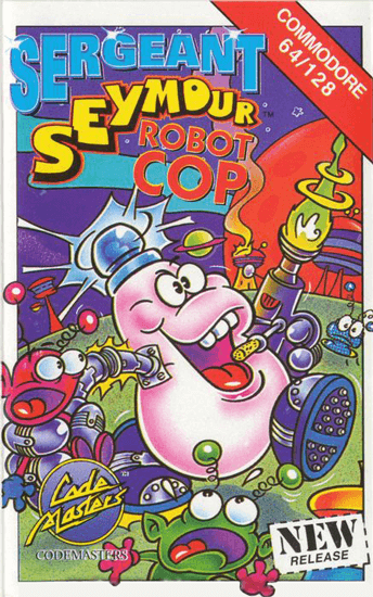 Sergeant Seymour: Robotcop - C64 - Commodore 64 - Packshots
