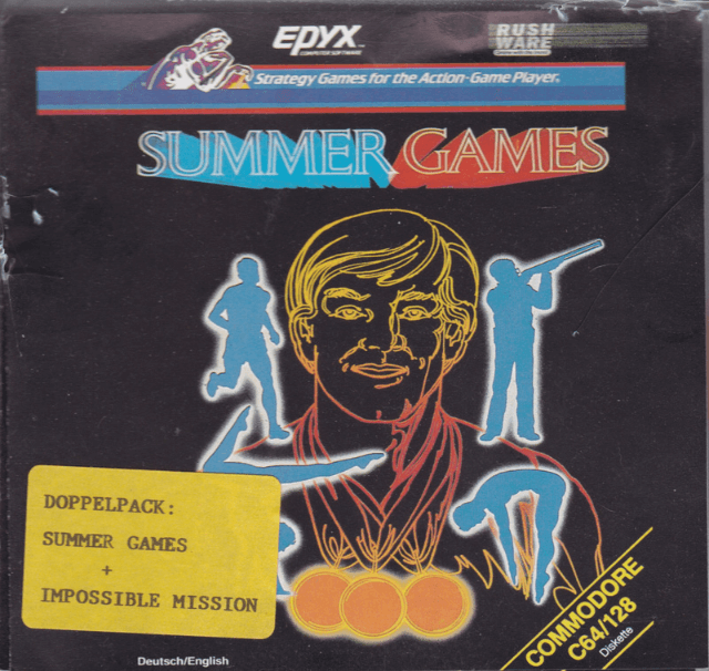 Summer Games + Impossible Mission - C64 - Commodore 64