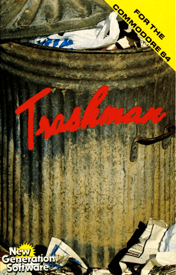Trashman - C64 - Commodore 64 - Packshots