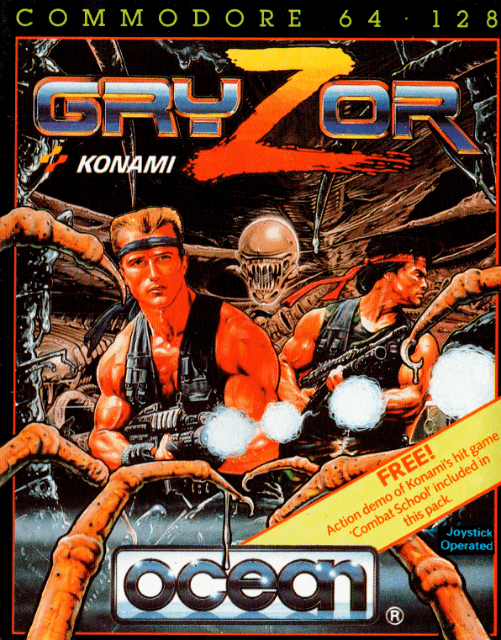 Gryzor - C64 - Commodore 64