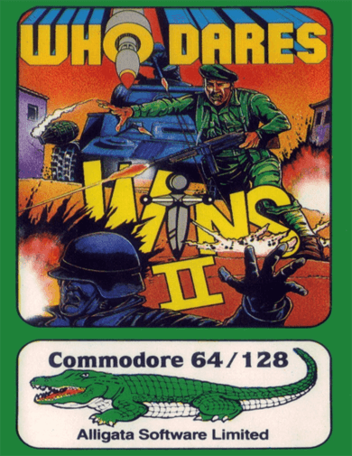 Who Dares Wins II - C64 - Commodore 64 - Packshots