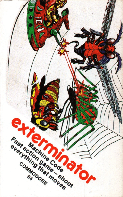 Exterminator - C64 - Commodore 64 - Packshots